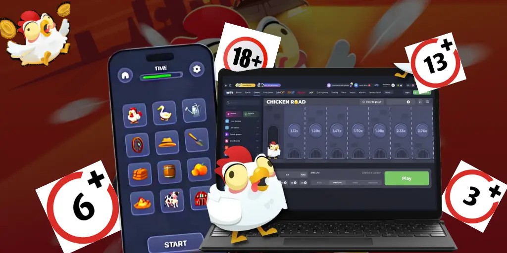 Chicken Road Game worden aangepast voor verschillende leeftijdsgroepen
